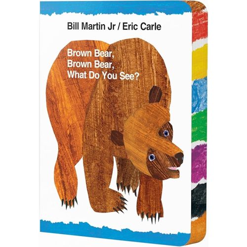 Brown Bear, Brown Bear, What Do You See?: Stamped Edges Special Edition: Classic Board Book with Stamped Edges (Brown Bear and Friends)