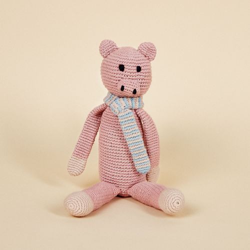Organic Pig Rattle
