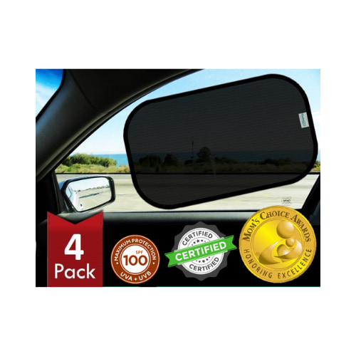 kinder Fluff Car Window Shade (4Pack)