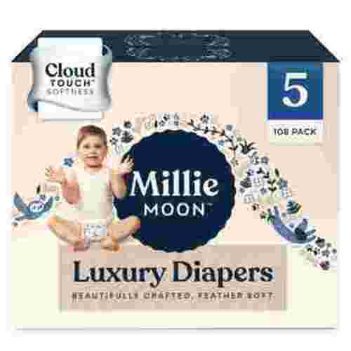Luxury Disposable Diapers - Size 5 - 108ct