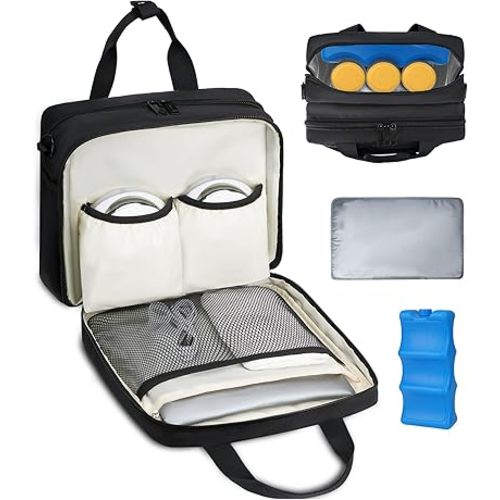 Mancro Breast Milk Cooler Travel Bag