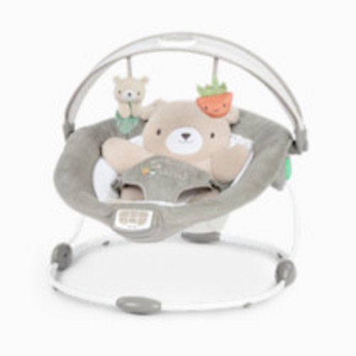 Ingenuity InLighten Baby Bouncer Seat with Light Up Toy Bar - Nate