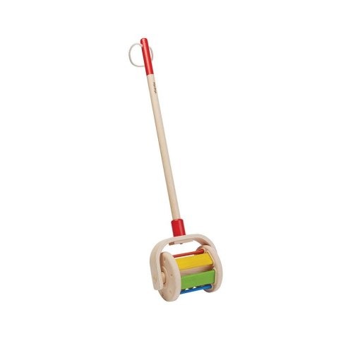 PlanToys walk n roll wooden push toy with sound