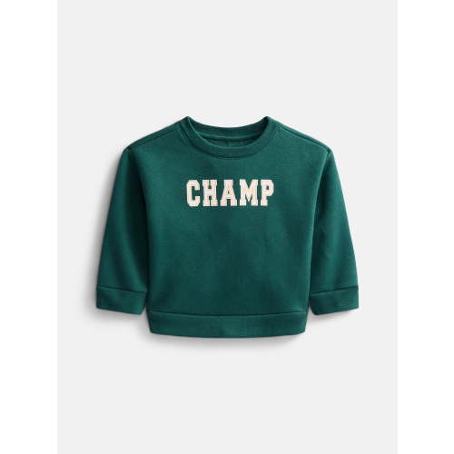 Wonder Nation Baby and Toddler Boys Fleece Graphic Crewneck Sweatshirt, Sizes 6M-5T