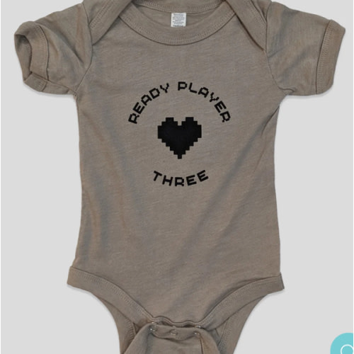Ready Player 3 Onesie in Khaki