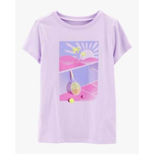 Girls Tennis Graphic Tee (XS)