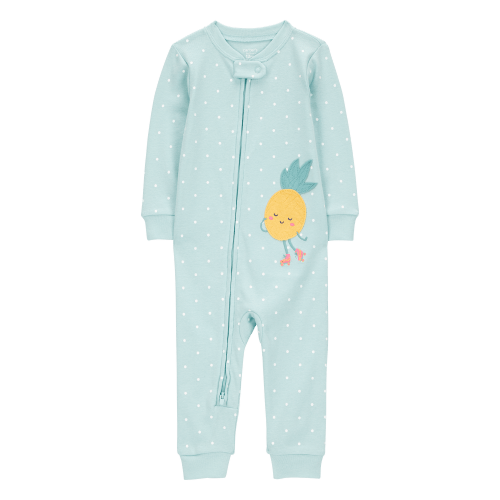 Baby 1-Piece Pineapple 100% Snug Fit Cotton Footless Pajamas - Carter's | Carter's