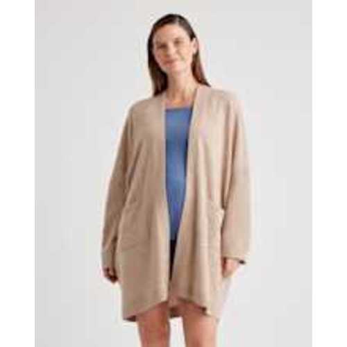 Mongolian Cashmere Maternity & Nursing Cocoon Cardigan