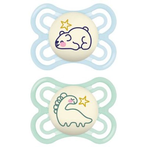 Mam Perfect Night Pacifier 0-6m - 2pk - Boy