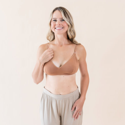 Kyte Baby Nursing Bra - Latte, S