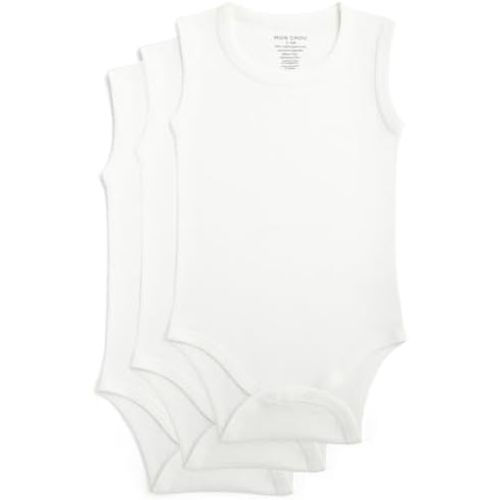 Sleeveless Bodysuit, 100% Organic Cotton Baby Clothes, Baby Singlet, Infant Boy Girl Unisex, 3 Pack