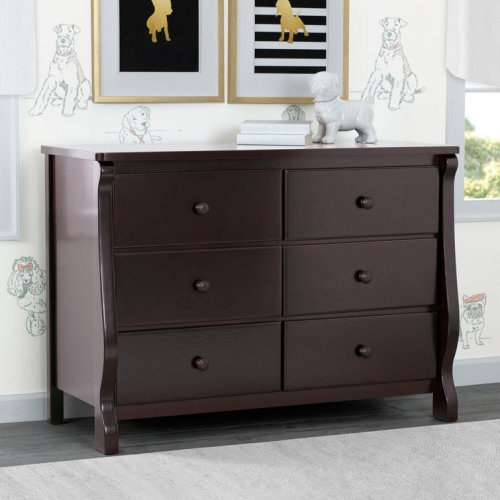 Universal Double Dresser -Made of Solid Woods