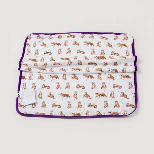 MVC: Louisiana Tigers Cotton Baby Blanket