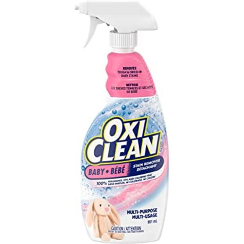 OxiClean Multi-Purpose Baby Stain Remover Spray Gentle Formula Fragrance-Free 651 mL