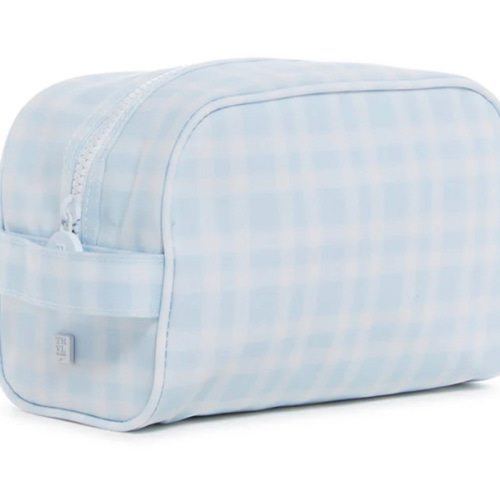 Stow It - Pimlico Plaid Blue Dopp Bag