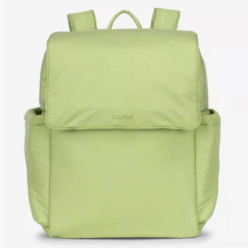 Diaper Backpack with Laptop Sleeve in Lime | CALPAK