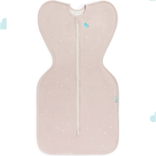 Swaddle Up™ 1.0 TOG Cotton Powder Pink Twinkle