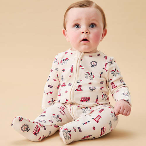 London Explorer Clever Zip Sleepsuit