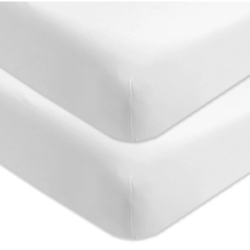 2-Pack Organic Cotton Fitted Crib Sheets | Honest Baby Clothing