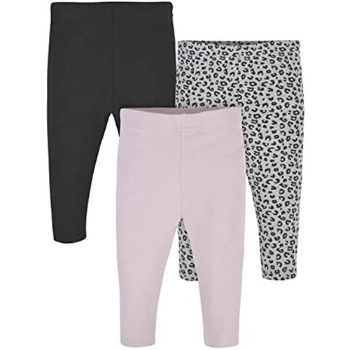 Gerber Baby Girls' Toddler Multi-Pack Premium Leggings