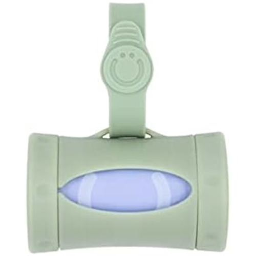 Ubbi On-the-Go Diaper Bag Dispenser for Travel, Retractable Must Have for Newborns, Helpful Baby Accessory, Sage Green