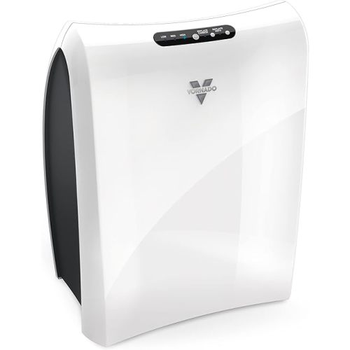 Vornado AC350 Air Purifier with True HEPA Filter, Captures Allergens, Smoke, Odors, Pollen, Dust, Mold Spores, Pet Dander