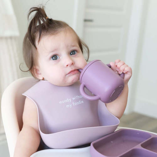 Silicone Training Cup - Purple Grape