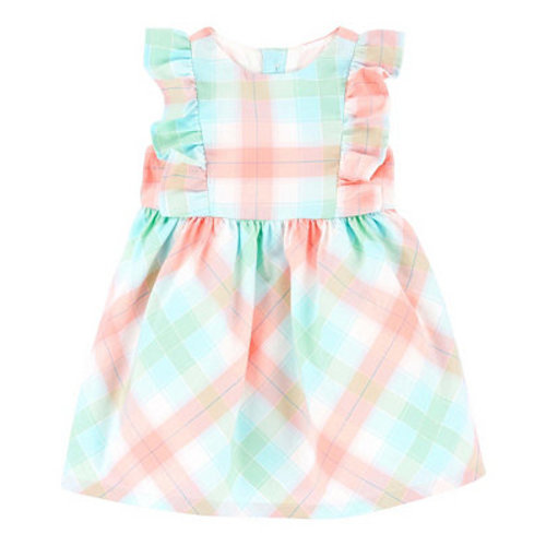 Carter's Baby Girls Plaid Flutter Dress - Macy'sBack ButtonFilter Button