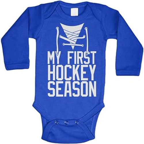 Tcombo My First Hockey Season - Sports Fan Bodysuit