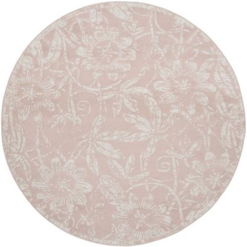 Nourison Whimsicle Whs05 Indoor Only Area Rug - Pink 8’ X Round