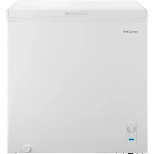 Insignia™ - 7.0 Cu. Ft. Garage Ready-Chest Freezer - White