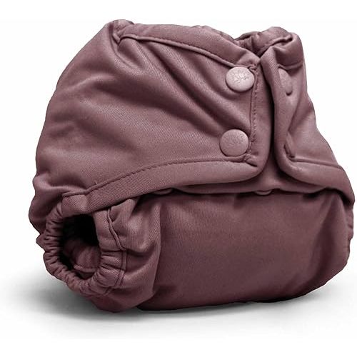 Kanga Care Rumparooz Double Leg Gusset Reusable Cloth Diaper Cover Newborn Snap | Thistle 4-15 lbs