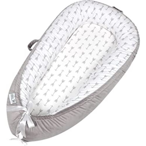 DHZJM Baby Lounger Cover Baby Essentials Newborn Lounger Cover, Machine Washable, Strong Zipper, Adjustable Size(0-12months) -Baby Registry Search(Arrow)