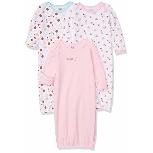 Luvable Friends Baby Girls' Cotton Gowns