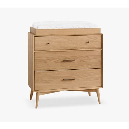 west elm x pbk Mid-Century Dresser & Topper Set, Blonde, In-Home Delivery