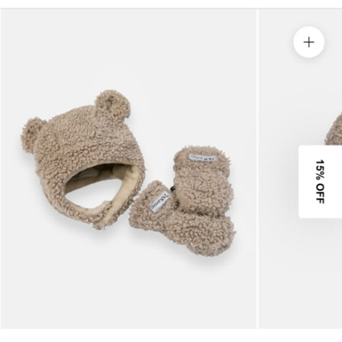 Cub Set - Teddy | Hat & Mittens