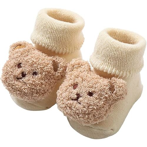 Baby Booties Newborn Infant Sock Shoes - Hand Knitting Crochet Boy & Girl Cozy Winter Shoes