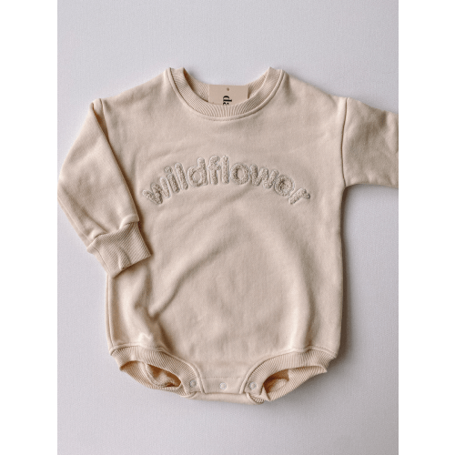 wildflower bubble romper