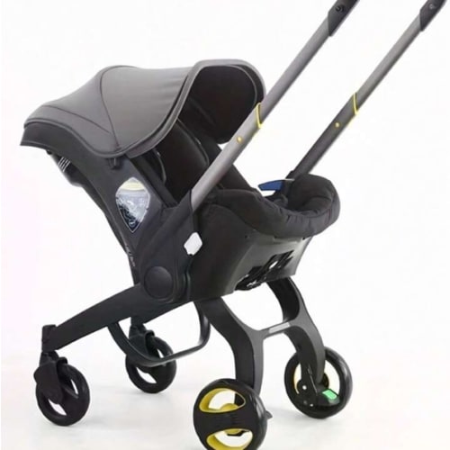 Baby Strollers 4-In-1 Newborn Infant Baby Carriage Prams Multi-Functional High Landscape Folding Portable Using At Mall Supermarket Halloween Thanksgiving Christmas Outdoor Baby Strollers