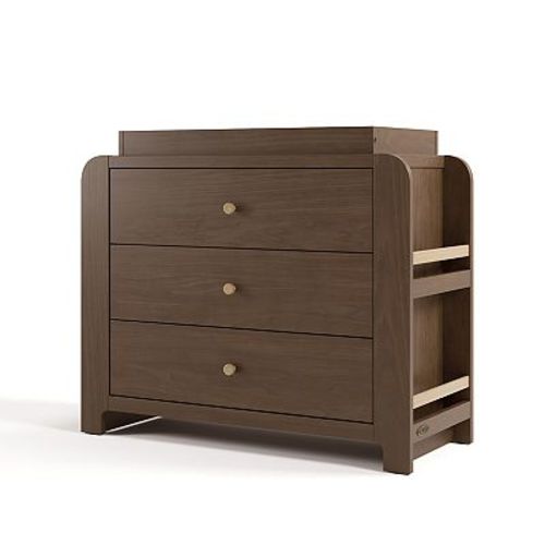 Graco® Read-with-Me 3-Drawer Chest Dresser with Bookshelves & Removable Changing Topper