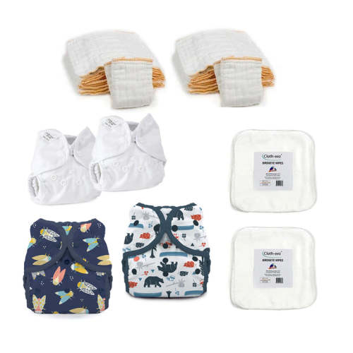 Hello Baby - Cloth Diapering Kit for newborns
