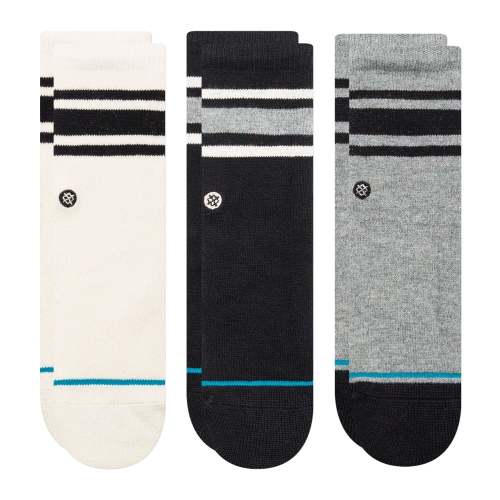 Baby and Toddler Crew Socks - Boyd - Black - STAN 3-6M