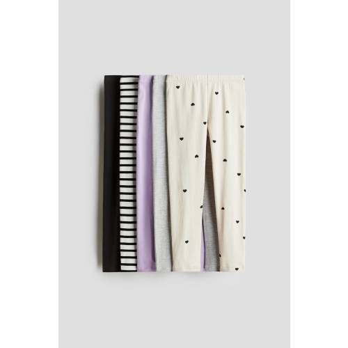 5-PACK JERSEY LEGGINGS