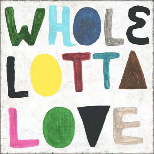 Colorful Whole Lotta Love Wood Art - 12" x 12" – laurenalexandraworld.com