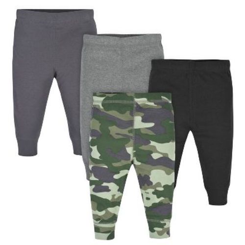 Gerber Baby and Toddler Boys Active Pants, 4 Pack