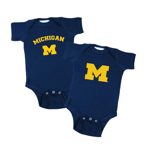 Two Feet Ahead 2 Pack Baby Bodysuit Creeper Newborn Infants Licensed Sizes 0-3M 6M 12M