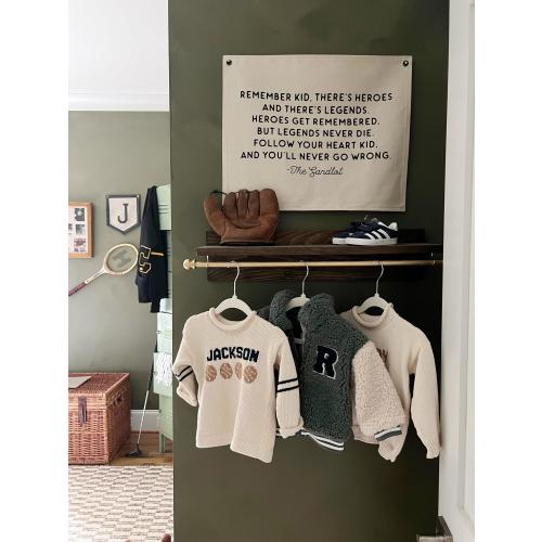 The Sandlot Canvas Flag | Boys Room Decor | Canvas Banner