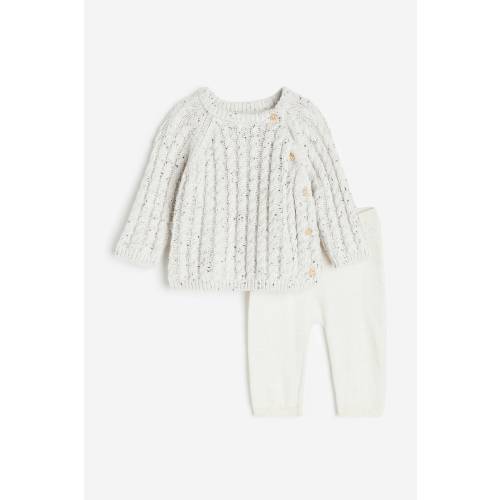 2-piece Knit Cotton Set