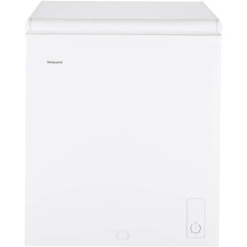 Hotpoint 4.9-cu ft Manual Defrost Chest Freezer (White)