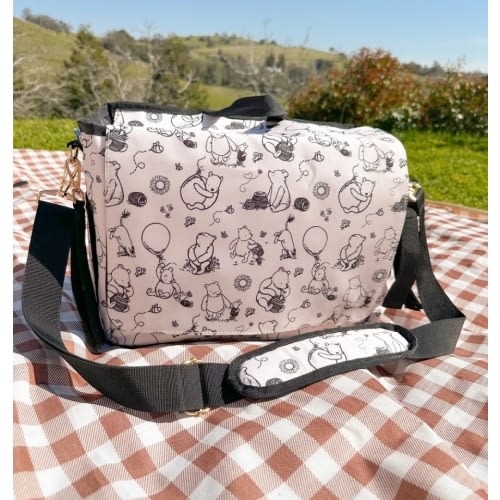 Diaper bag /Honey Bear Stroller Caddy